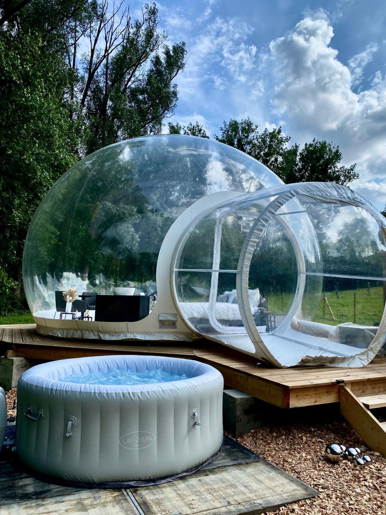 La Bulle Du Bon'Heure Hotel Somme-Leuze Kültér fotó